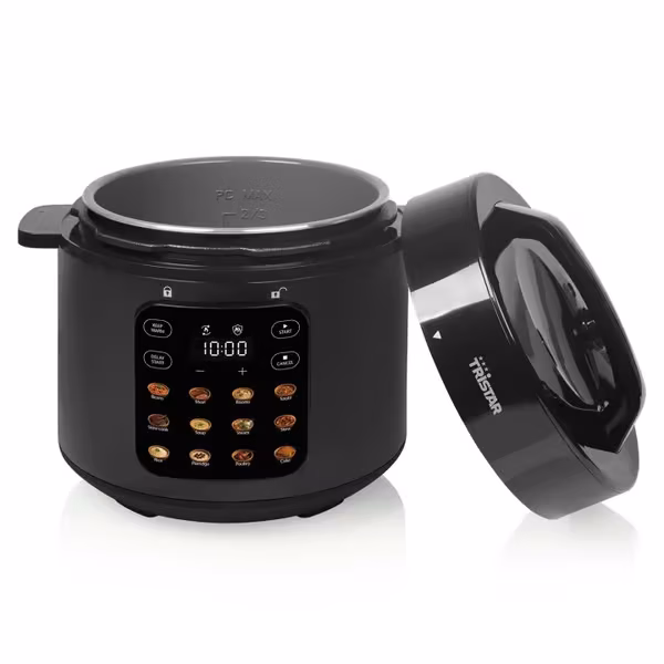 Tristar Tryckkokare 6l RK-6160 1000W Digital 12 Prog