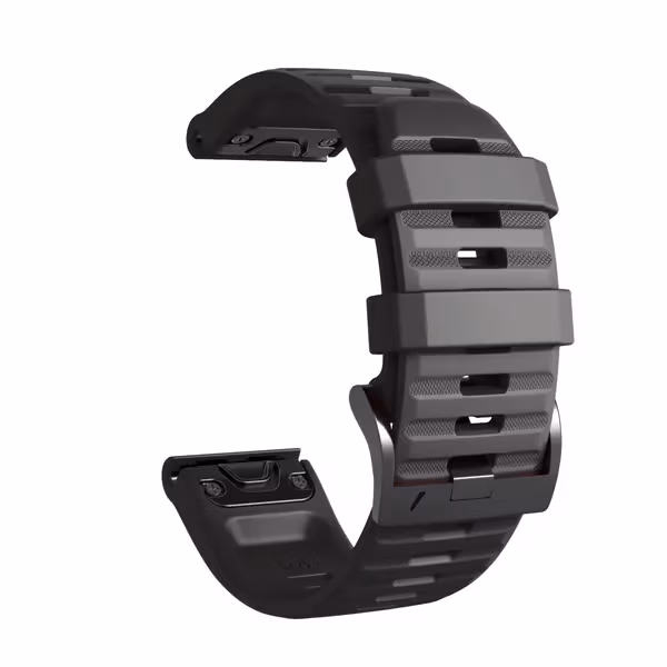 Klokkerem til Garmin Fenix / Forerunner / Approach / Quatix, svart