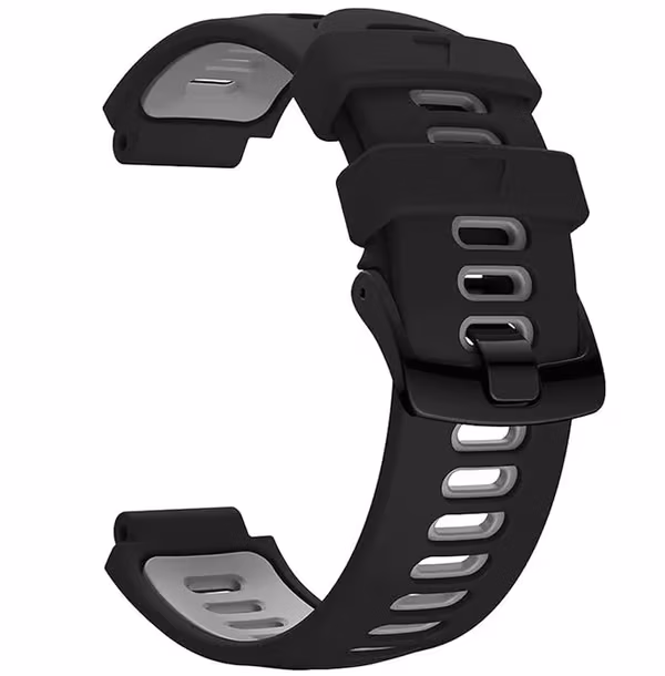 Reim til Garmin Forerunner 220/230/235/620/630 / 735XT i sort silikon