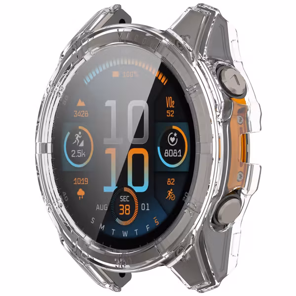 Garmin Fenix 8 Watch Protective Case Transparent 51MM