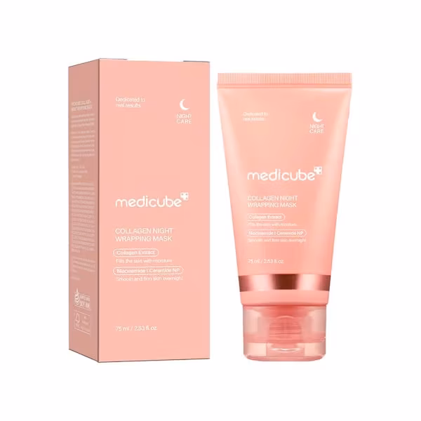 Medicube Collagen Peel-Off Maske, Fuktighetsgivende og Nærende Hudpleiemaske C2S4