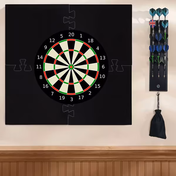 Spleise Dartskive Beskyttelsesring Veggbeskytter ESquare Dartskive Veggbeskytter Dartpiler Darttilbehør