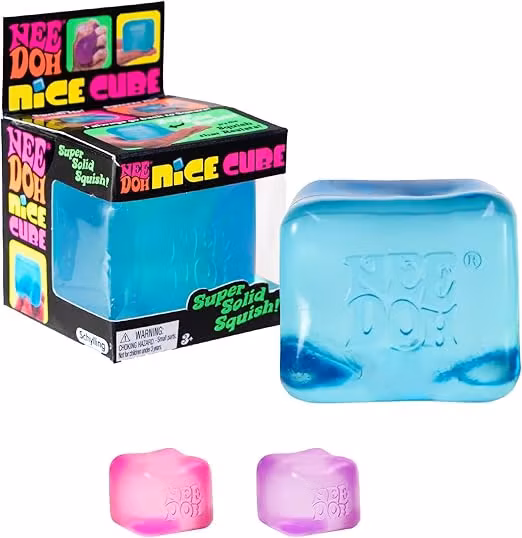 Selected deals Needoh Nice Cube Stress Ball & Sansestimulerende Leke