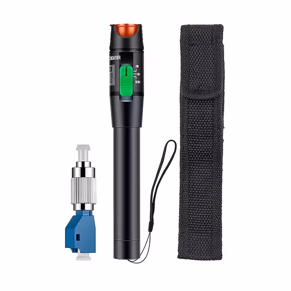 C 30MW 30KM Visuell Feilfinner Fiberlys Tester VFL Optisk Kabel med Single Mode Hann til LC Hunn