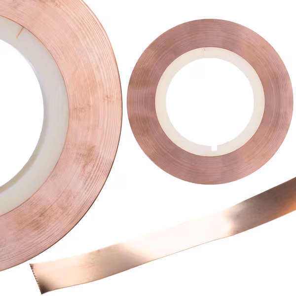 Rosfix Kobbertape 0.15X10Mm for Batteripunktsveising - Høy Ledningsevne | 1M | Ren Kobber