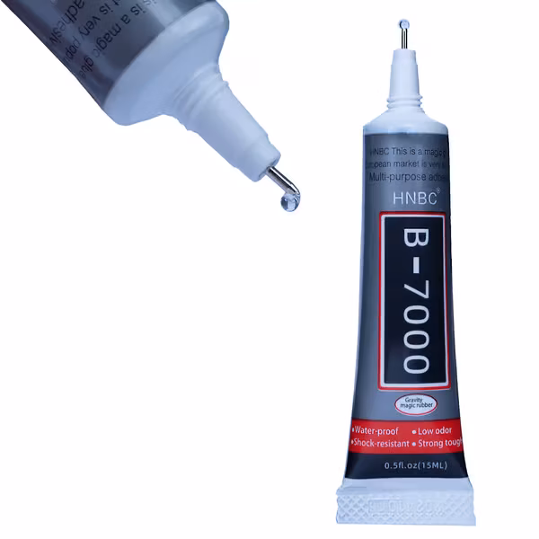 Rosfix Universal Lim B-7000 15Ml - Presis Applikator | Sterk Feste | for Elektronikk, Smykker, Glass, Plast