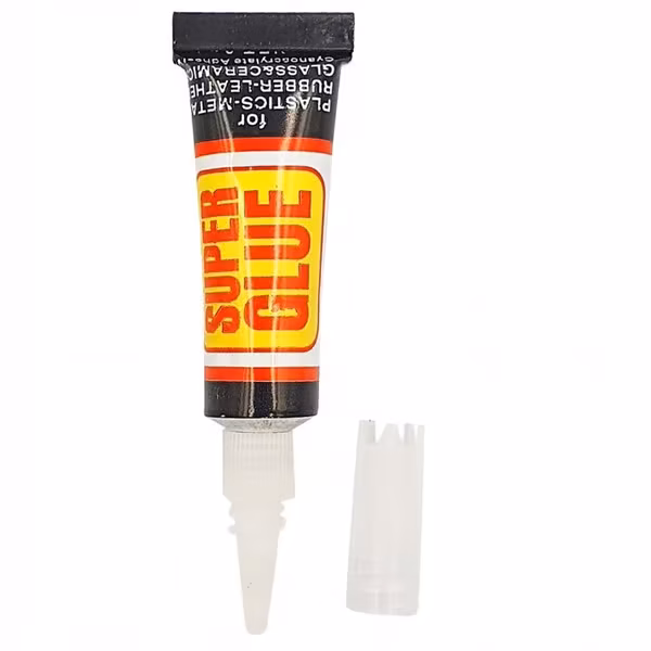 Cyanoakrylatlim Super Glue 3G - Sterk og Hurtigtørkende | Klar | for Metall, Plast, Keramikk