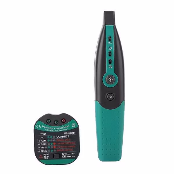 MASTECH MS5902 Automatisk Strømbryter Sikringsfinner / Stikkontakttester
