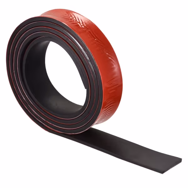 Selvklebende tetningslist / gummistripe Svart 3 mm/20 mm/ 3 m Svart 3 mm/20 mm/ 3 m
