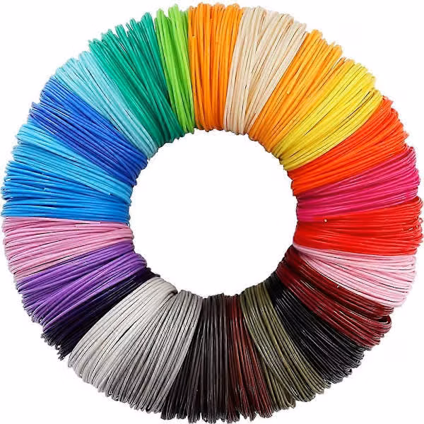3D-printerpenn PCL Filament Refill 1,75 mm, gaver til barn (61 meter)