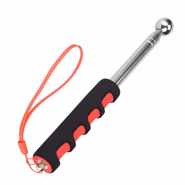 115cm Teleskopisk Stang Trommel Inspeksjon Hammer for Husdekorasjon