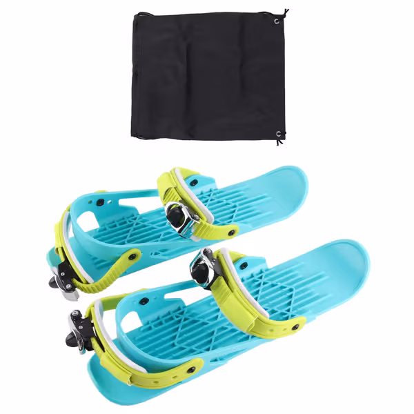 Mini Ski Skates Justerbare Skibrett for Skistøvler Barn Nedoverbakke Vintersport