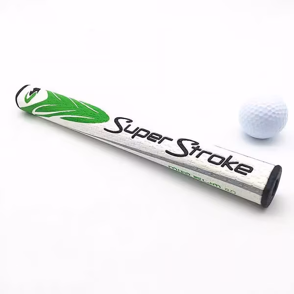 Golf Sport Super Puttergrep, Golfklubbtilbehør, Ultratynn, Medium Tynn og Fet, Grønn, 3.0