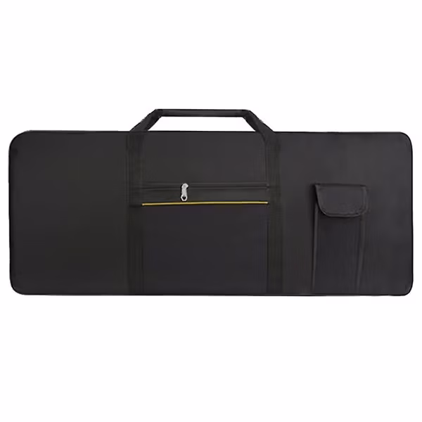 Bærbar 61-tangenters elektronisk piano keyboard gig bag bæreveske 600d stoff - Perfekt