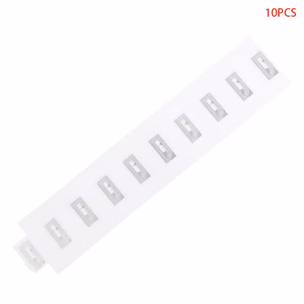 100 stk NFC-brikke Ntag213 klistremerke våt innlegg 2*1cm 13,56MHz RFID N