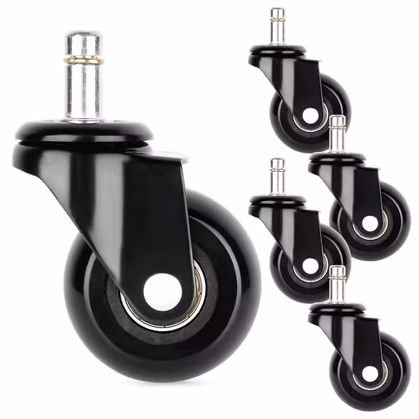 [RM]IKEA lenestolhjul gummi 5 cm / 10 mm 5 stk.