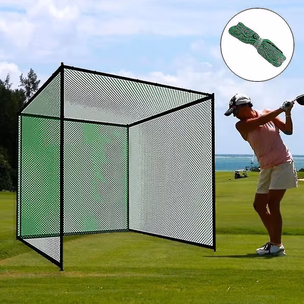 3*3m Golfnett Golftreningsnett Golftreningsnett For Trening Kjøring Innendørs Utendørs