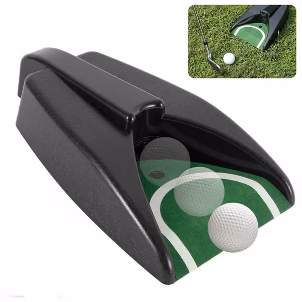 Automatisk returenhet for golf, golfputter-trener, Abs-gravitasjonsinduksjon, automatisk returenhet for putterkopp
