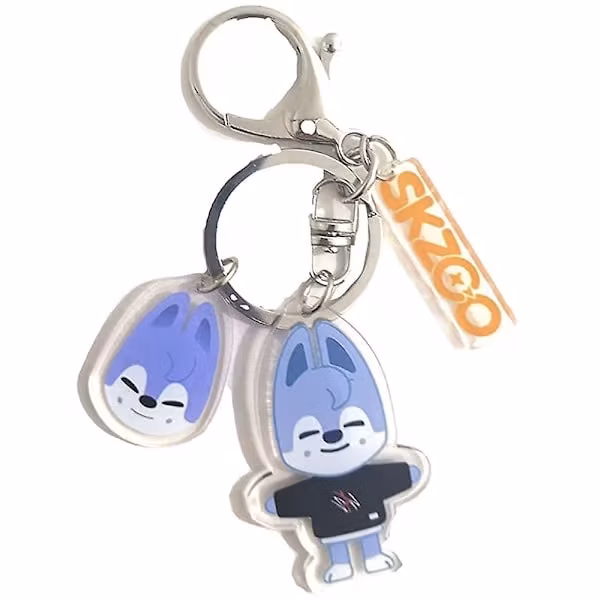 Merchandise Stray Kids Skzoo Nøkkelring Stary Kids Merch Vesketilbehør 8 8
