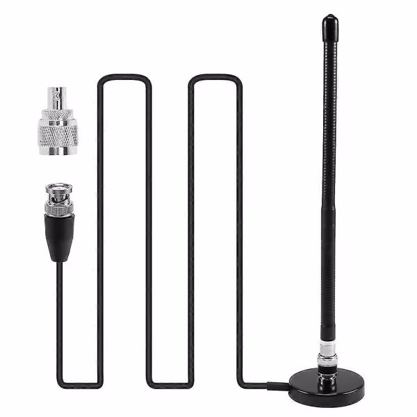 Cb Antenne 27mhz Myk Pisk Magnetisk Base Bnc Pl259 Kobling Cb Antenne For Cobra