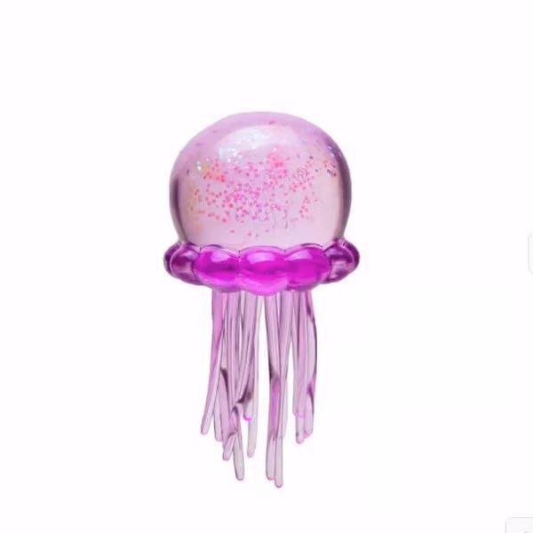 Stressavlastende leketøy Squishy Søt Myk Klemme Fidget Leketøy Sensorisk Avslapning Bærbar Gave til Barn Voksne*Lilla Bleksprut*