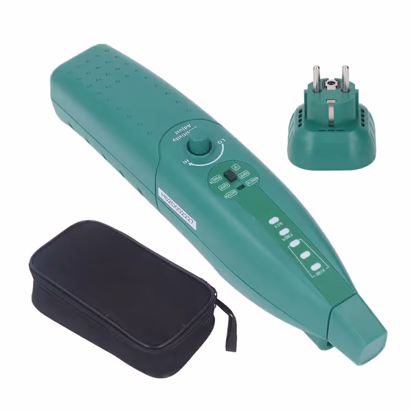 MS5902A Automatisk Strømbryterfinner Uttakstester Sokkel Tester EU Plugg 110-250V