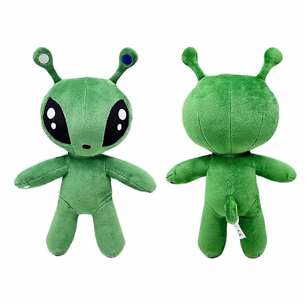 IKEA AFTONSPARV Grønn Alien Plysjleketøy, Søt Fluffy Dyreplysjleketøy, Gave - FO