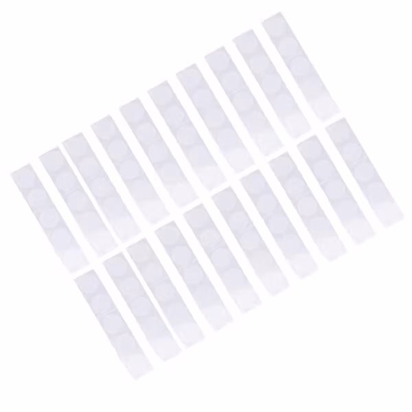 50 stk. 13,56MHz NFC RFID-klistremerke Tag 504 Byte Repeterbar Skrevet Høyfrekvent IC UID-etikett 25mm 1in Diameter