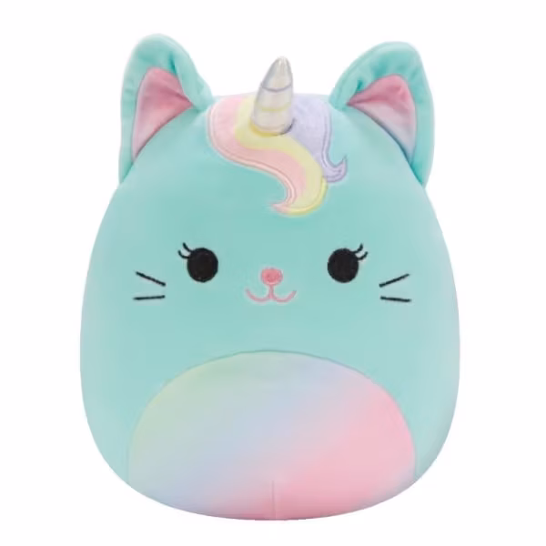 Squishmallows Nicole Caticorn, 19 cm flerfarget