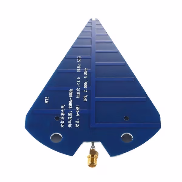 UWB Log Periodisk Antenne HT5 Antenne 1575MHz 2.4GHz 5.8GHz Kartlegging Bredbåndsantenne
