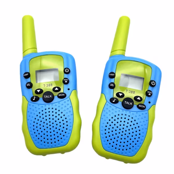 Pakke med 2 walkie-talkies for gutter og jenter fra 3 4 5 6 7