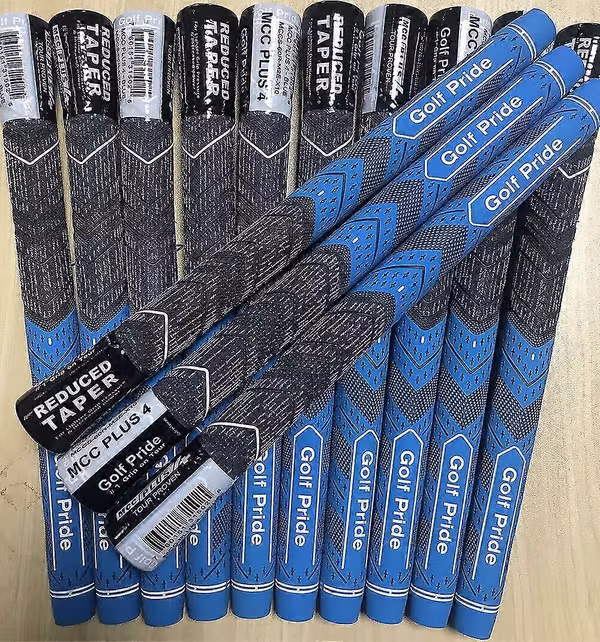 13 stk Golf Pride MCC PLUS 4 Golfgrep Standard Størrelse Mellomstor Blå Mellomstor Blå Mellomstor