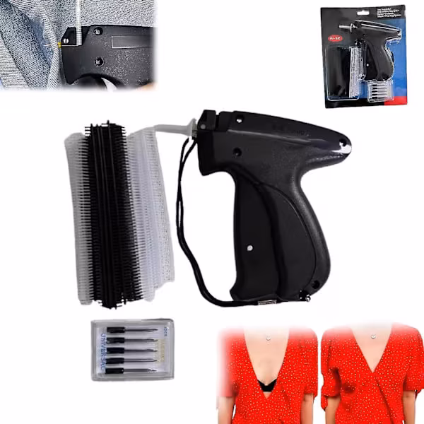 Mikro-stingpistol, rask klesfikser, mikro-stingpistol for klær, rask sting symaskin, håndholdt søm