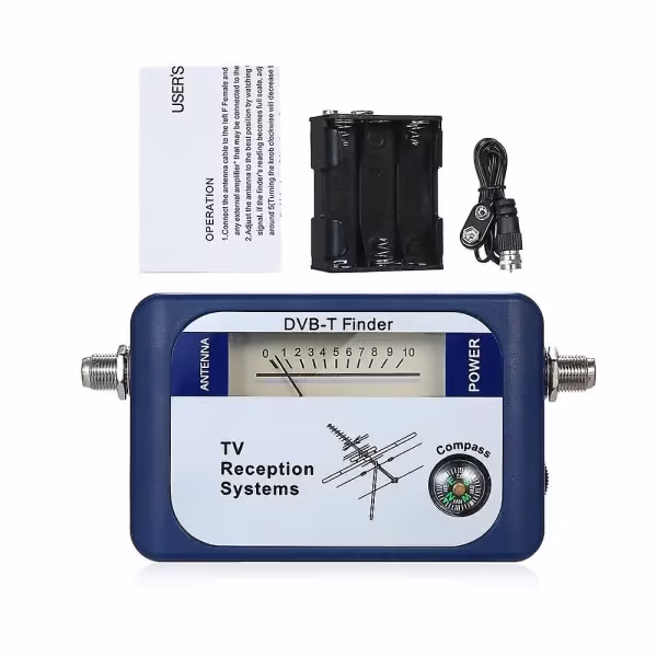 AIZHENCHEN DVB-T Profesjonell TV Antenne Finder Digital Antenne Terrestrisk Signalmåler Pointer TV Satellittmottaker