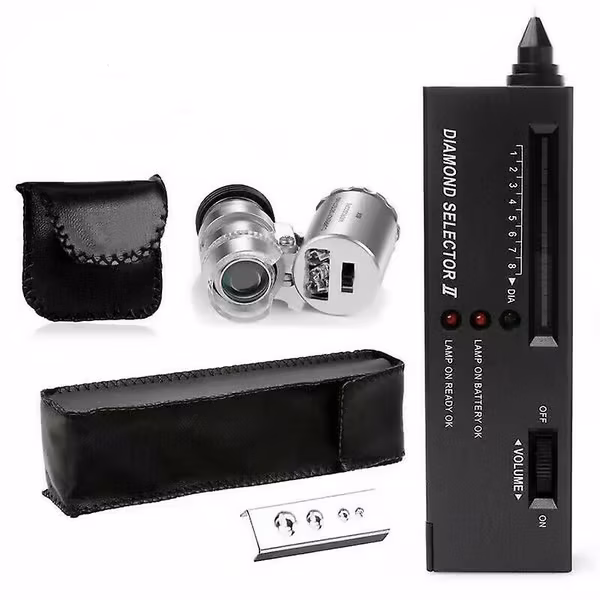 AIZHENCHEN Gull Sølv Diamant Edelstener Selektor Testing Digital Elektronisk Tester Kit