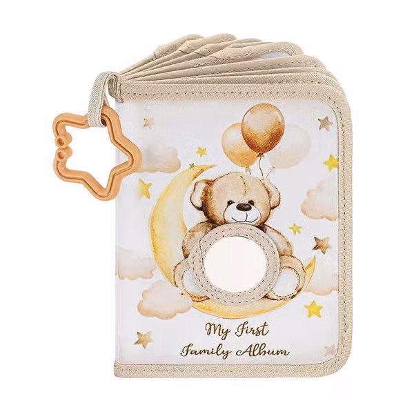 Baby Fotoalbum - Myk Babybok Første År Baby Fotoalbum Holder 4x6 tommer Bilder for Minner {HH}
