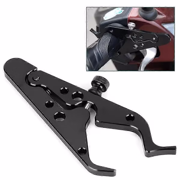 Cruise Throttle Clip Motorsykkel Cruise Control Gasslås Hjelp Styre Kontroll Assistanseverktøy