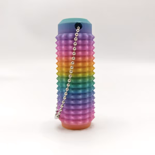Spiky Fidget Nøkkelring - Smertelindring, Angst Stresslindring Fingermassasjeleke, Sensorisk Fidget Gadget