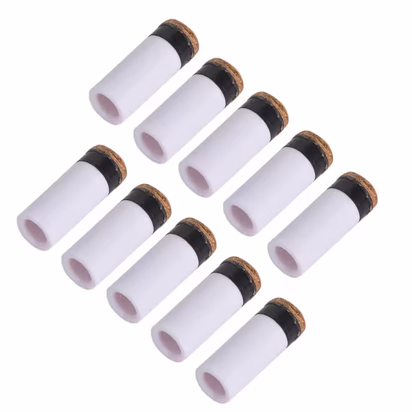 10 stk Snooker Biljardkø Spiss Biljardstang Stang Reservedeler Reparasjonsverktøy Tilbehør 12mm