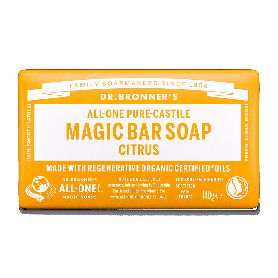 Dr. Bronner's Bar Soap Lemon
