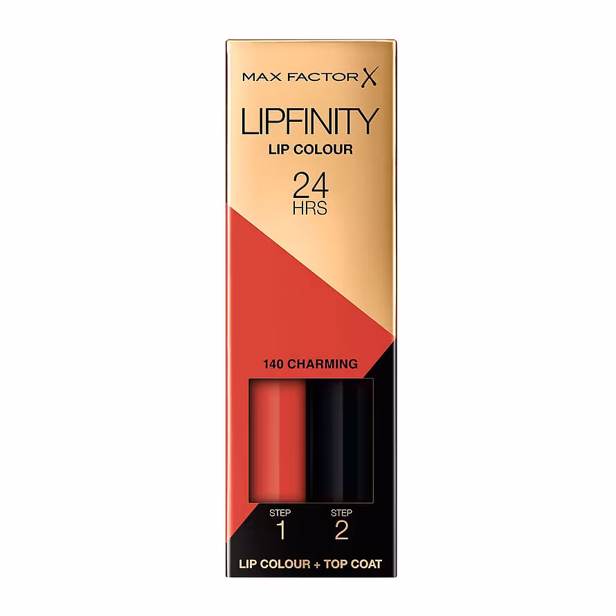 Max Factor Lipfinity 2-step Long Lasting Lipstick 140 Charming