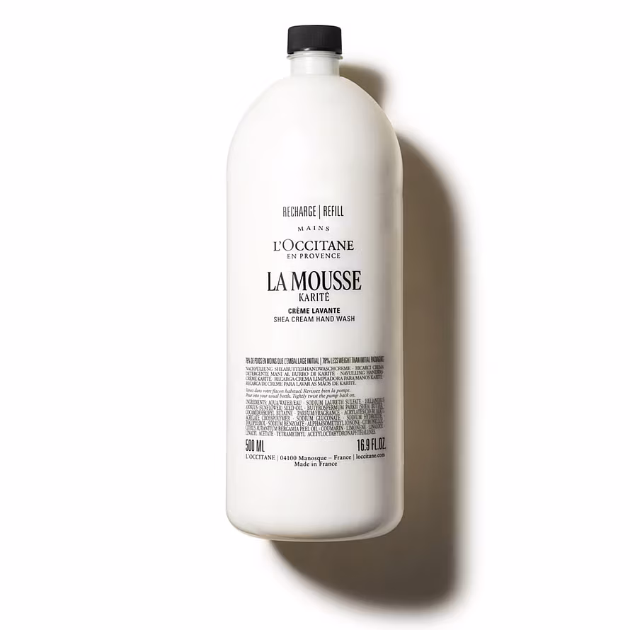 L'occitane En Provence Shea (Karité) Cream Hand Wash Refill 500 ml, Refill