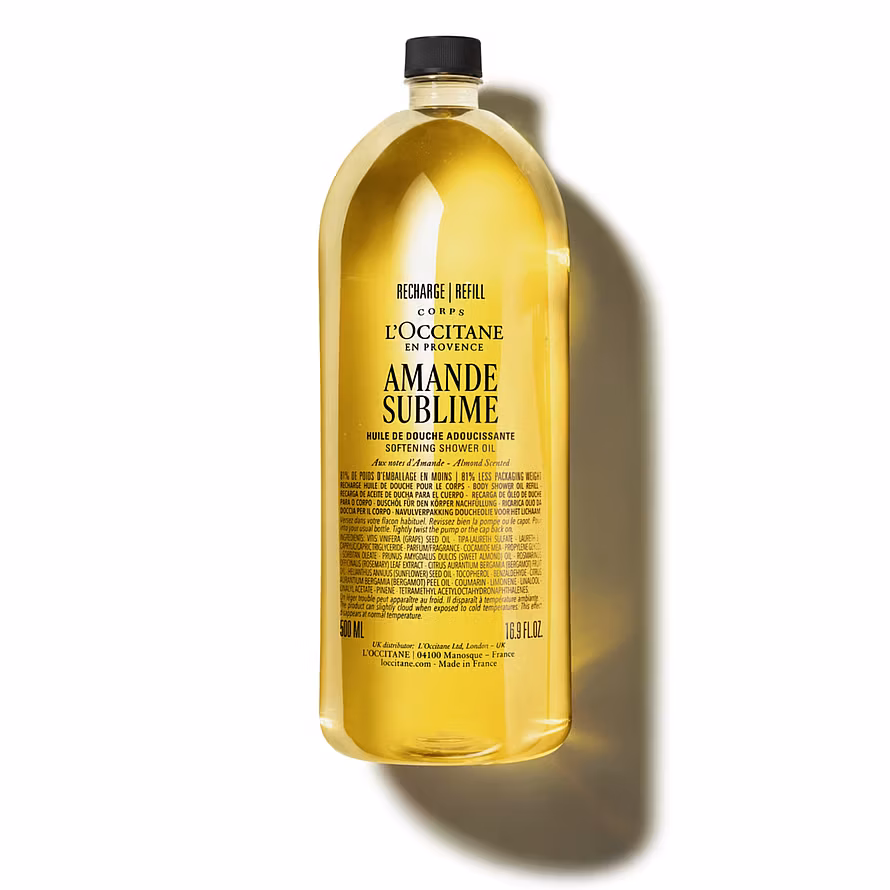 L'occitane En Provence Almond Shower Oil 500 ml, Refill