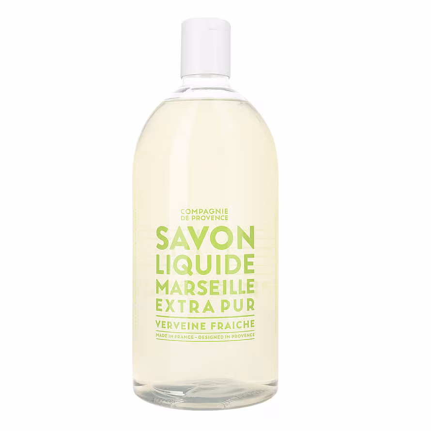 Compagnie De Provence Liquid Marseille Soap Fresh Verbena Refill 1000 ml