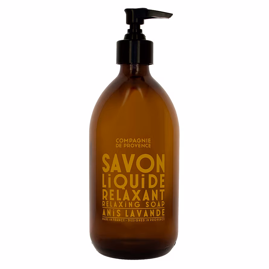 Compagnie De Provence SAVON Liquid Marseille Soap Anise Lavender Liquid Hand Soap 300 ml