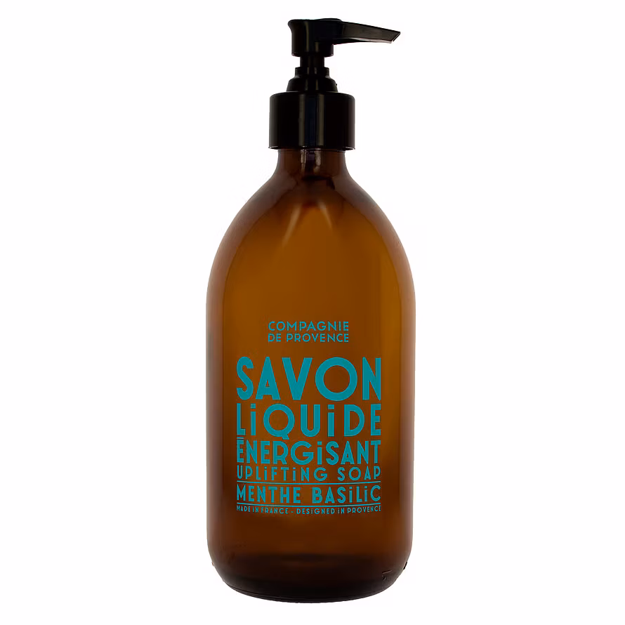 Compagnie De Provence SAVON Liquid Marseille Soap Mint Basil Liquid Hand Soap 300 ml