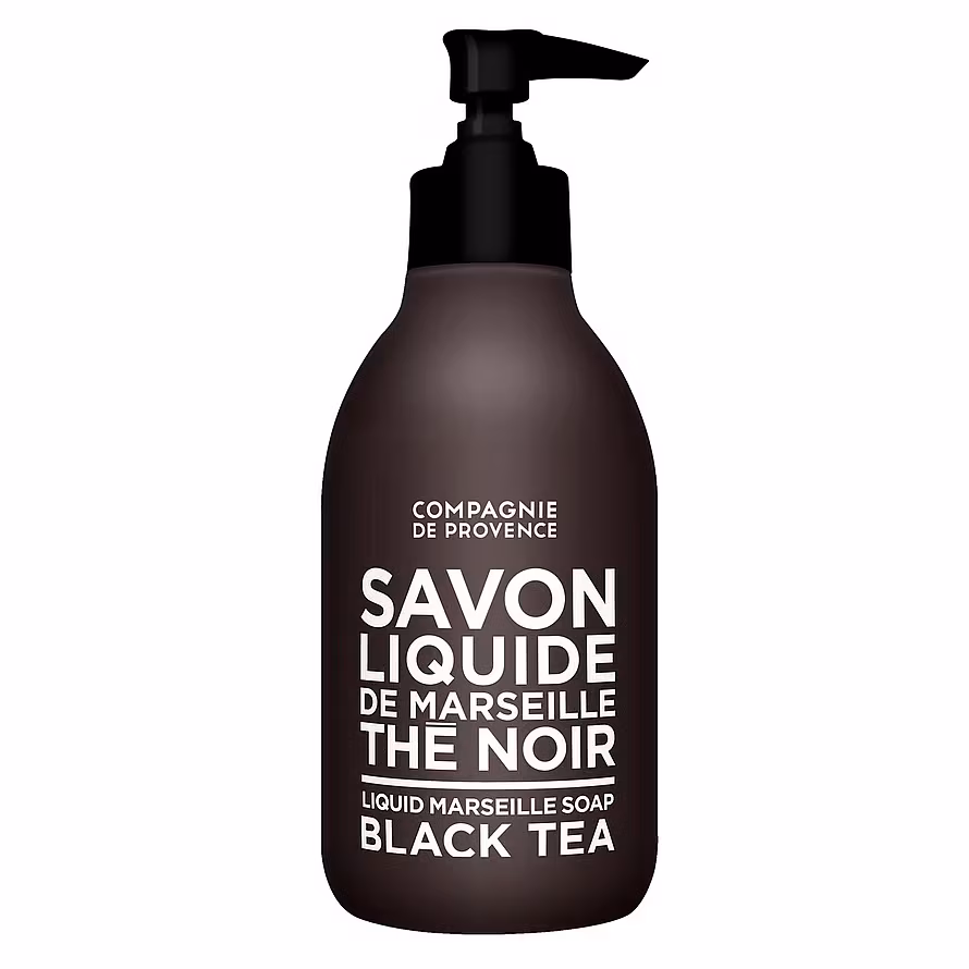 Compagnie De Provence SAVON Liquid Marseille Soap Black Tea Liquid Hand Soap 300 ML