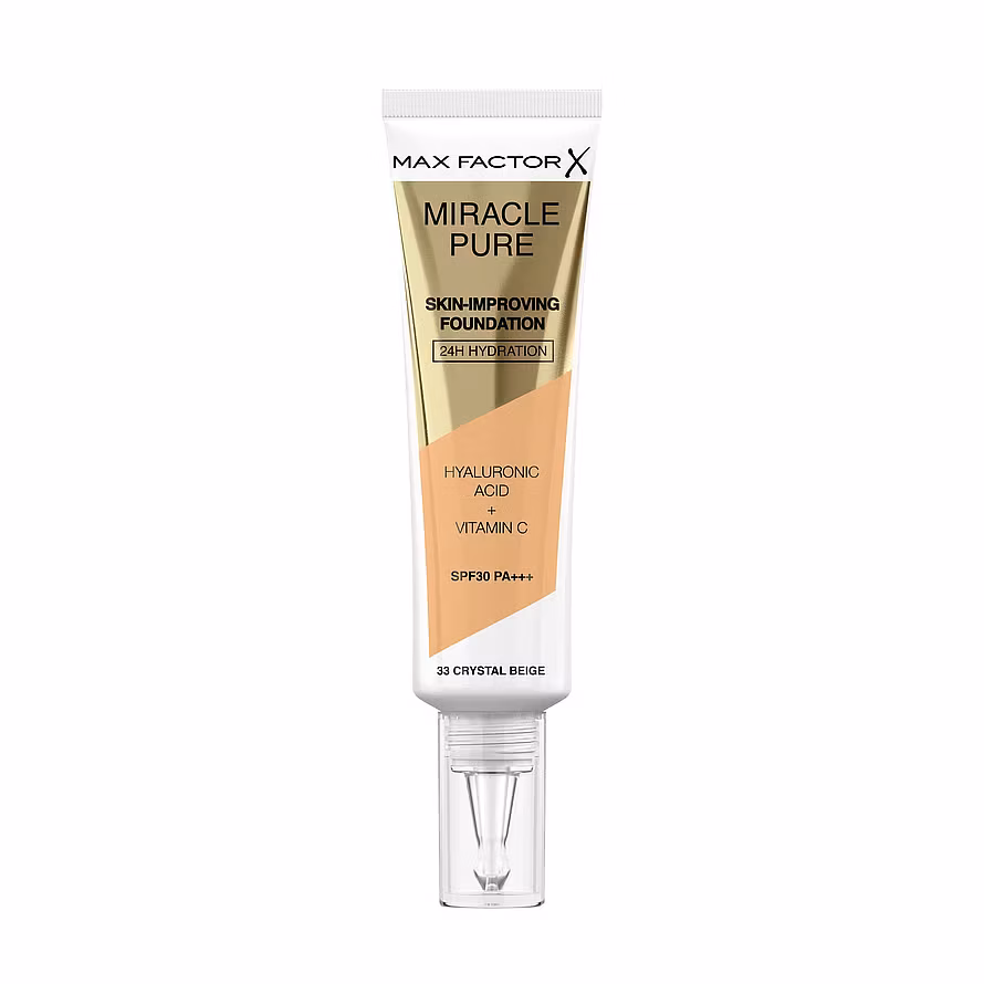 Max Factor Miracle Pure Skin-Improving Foundation 33 Crystal Beige