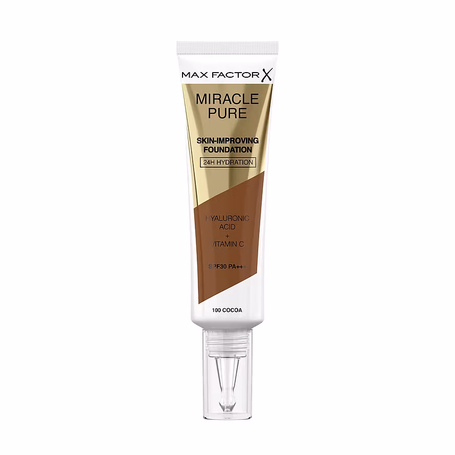 Max Factor Miracle Pure Skin-Improving Foundation 100 Cocoa
