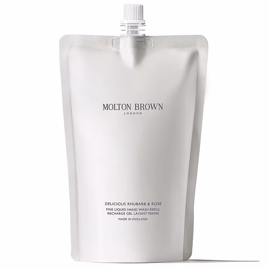Molton Brown Delicious Rhubarb & Rose Fine Liquid Hand Wash Refill 400 ml